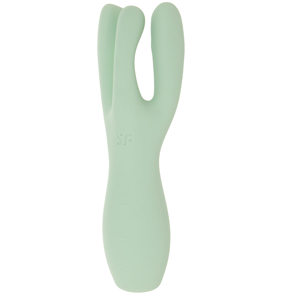 Satisfyer Threesome 3 Vibe in Mint Vibrators > Clitoral Stimulators - Tophatter Daily Deals