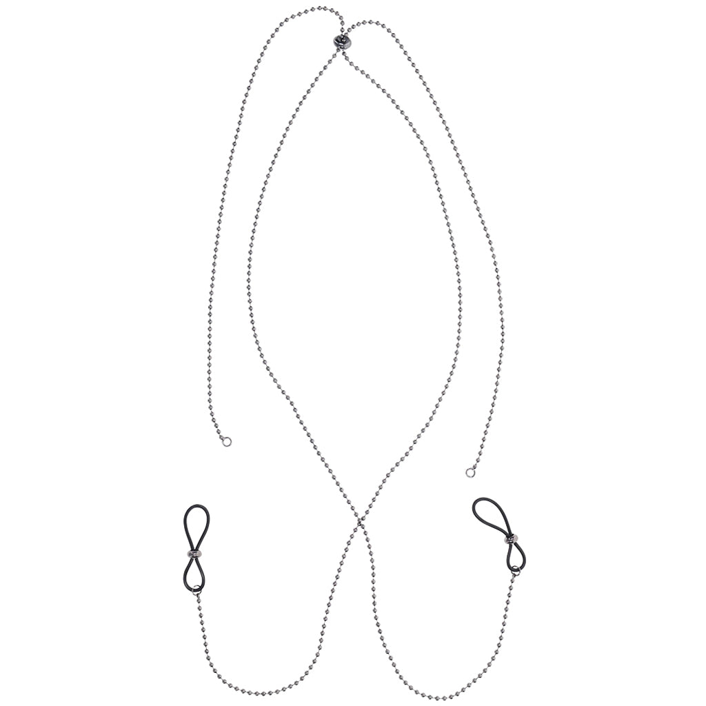 Ex's & Oh's Body Jewelry with Nipple Ties - Tophatter's Adult Sex Toys Online Bondage and Fetish > Tools & Accessories - Tophatter Daily Deals