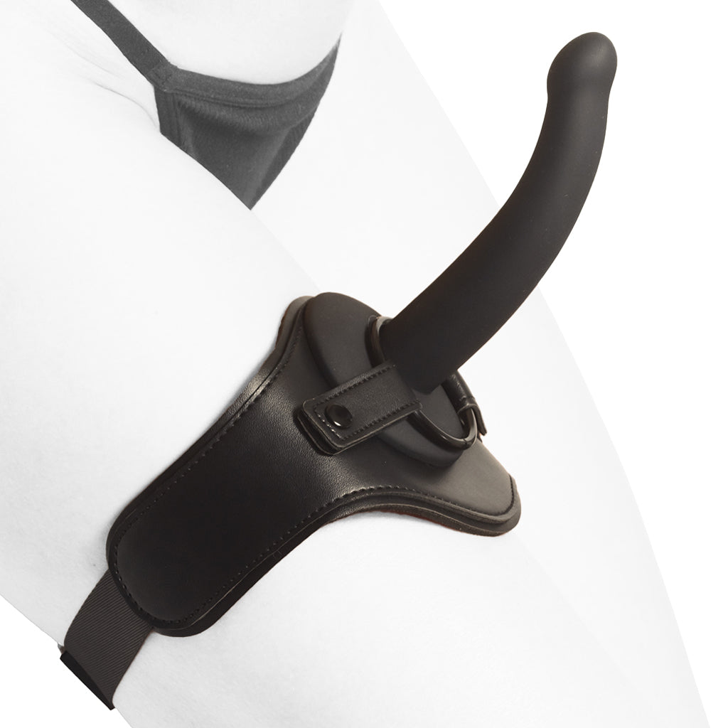 Onyxxx Thigh Strap-On with 5 Inch Silicone Probe Dildo Sex Toys > Strap-On and Harnesses - Tophatter Daily Deals