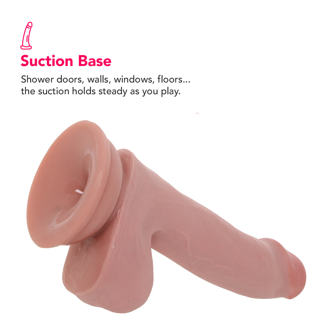King Cock Plus Triple Density 6.5 Inch Ballsy Cock in Flesh Dildo Sex Toys > Realistic Dildos - Tophatter Daily Deals