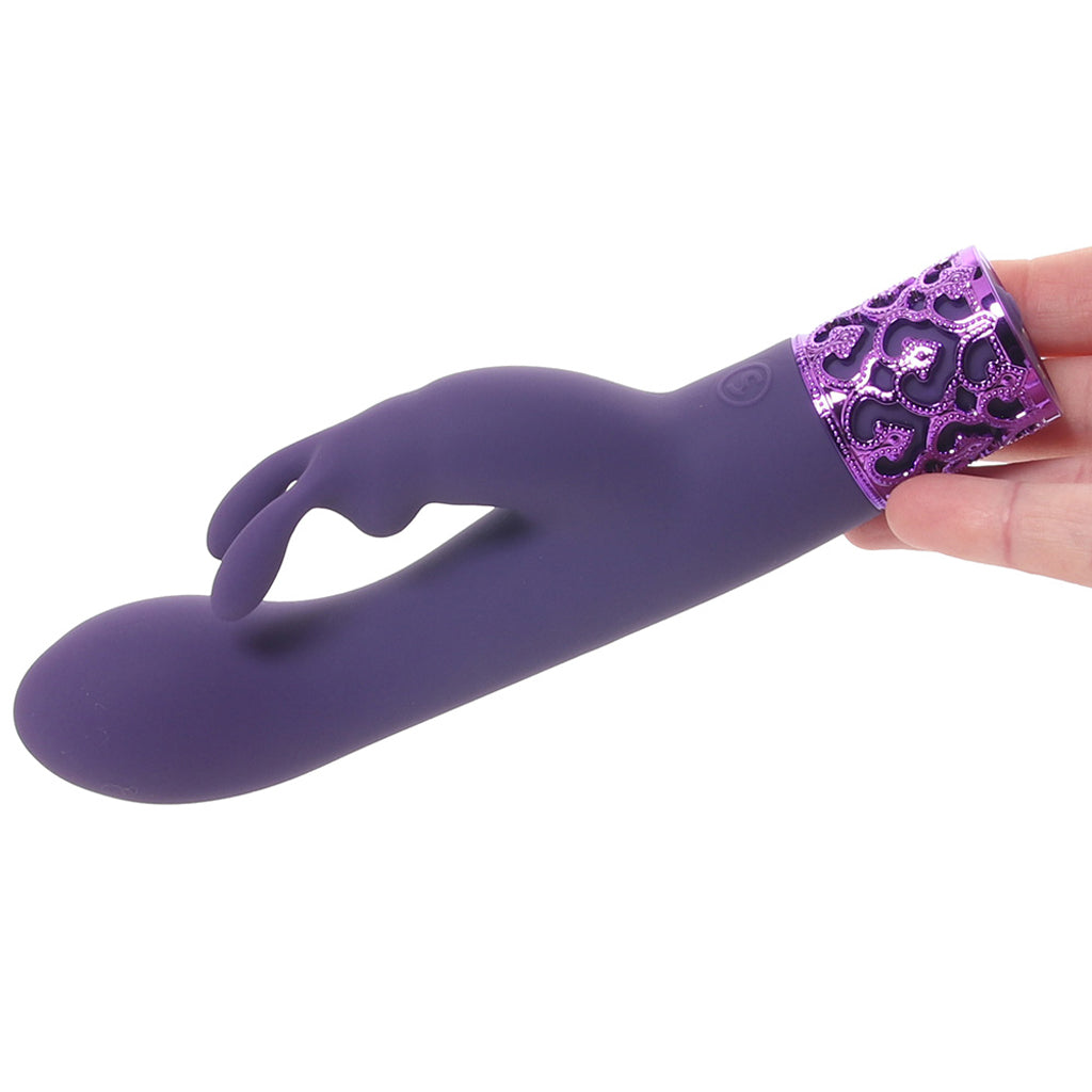 Royal Gems Rabbit Vibe in Purple Vibrators > Rabbit Vibrators - Tophatter Daily Deals