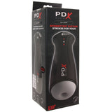 PDX Elite Fap-Gasm Auto Stroker in Frosted - Tophatter's Adult Sex Toys Online Male Masturbators > Auto Strokers - Tophatter Daily Deals