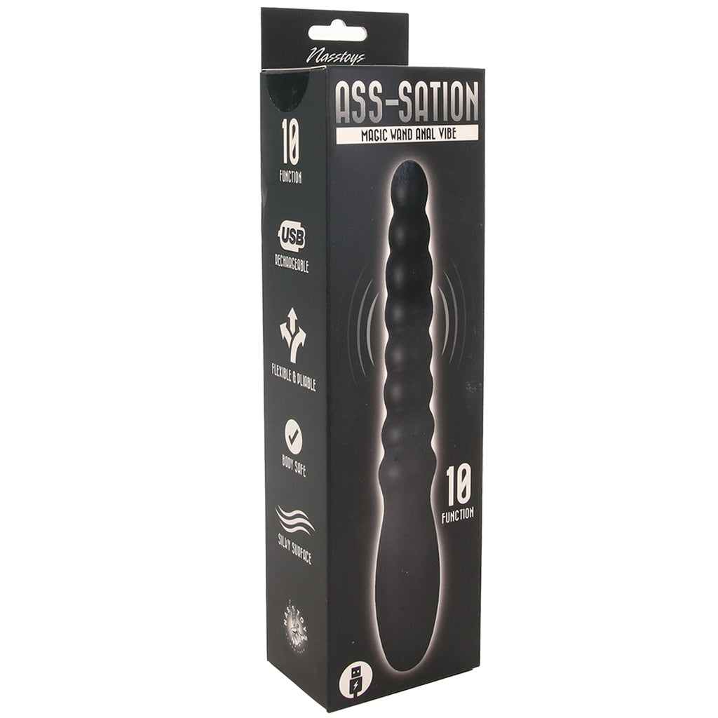 Ass-Sation Magic Wand Anal Vibe Anal Sex Toys > Anal Vibrators - Tophatter Daily Deals