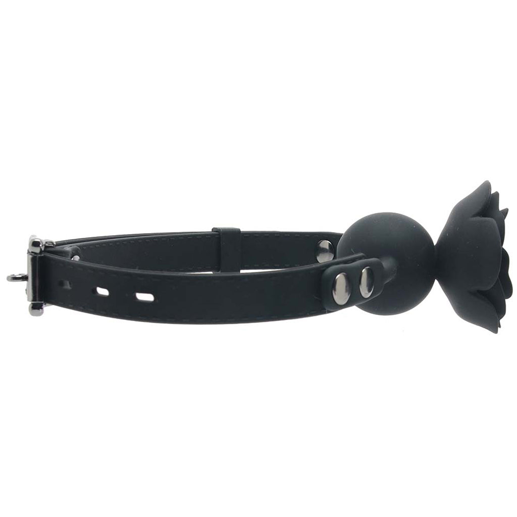 Forbidden Removable Rose Gag Bondage and Fetish > Ball Gags & Mouth Restraints - Tophatter Daily Deals