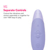 Womanizer Enhance Pleasure Air Vibe in Lilac Vibrators > Clitoral Suction & Stimulation - Tophatter Daily Deals