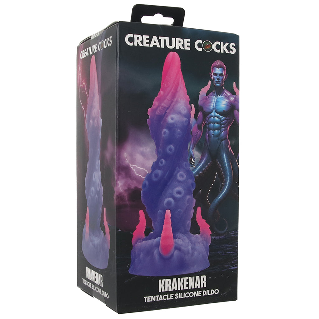 Creature Cocks Krakenar Tentacle Silicone Dildo Dildo Sex Toys > Fantasy Dildos - Tophatter Daily Deals