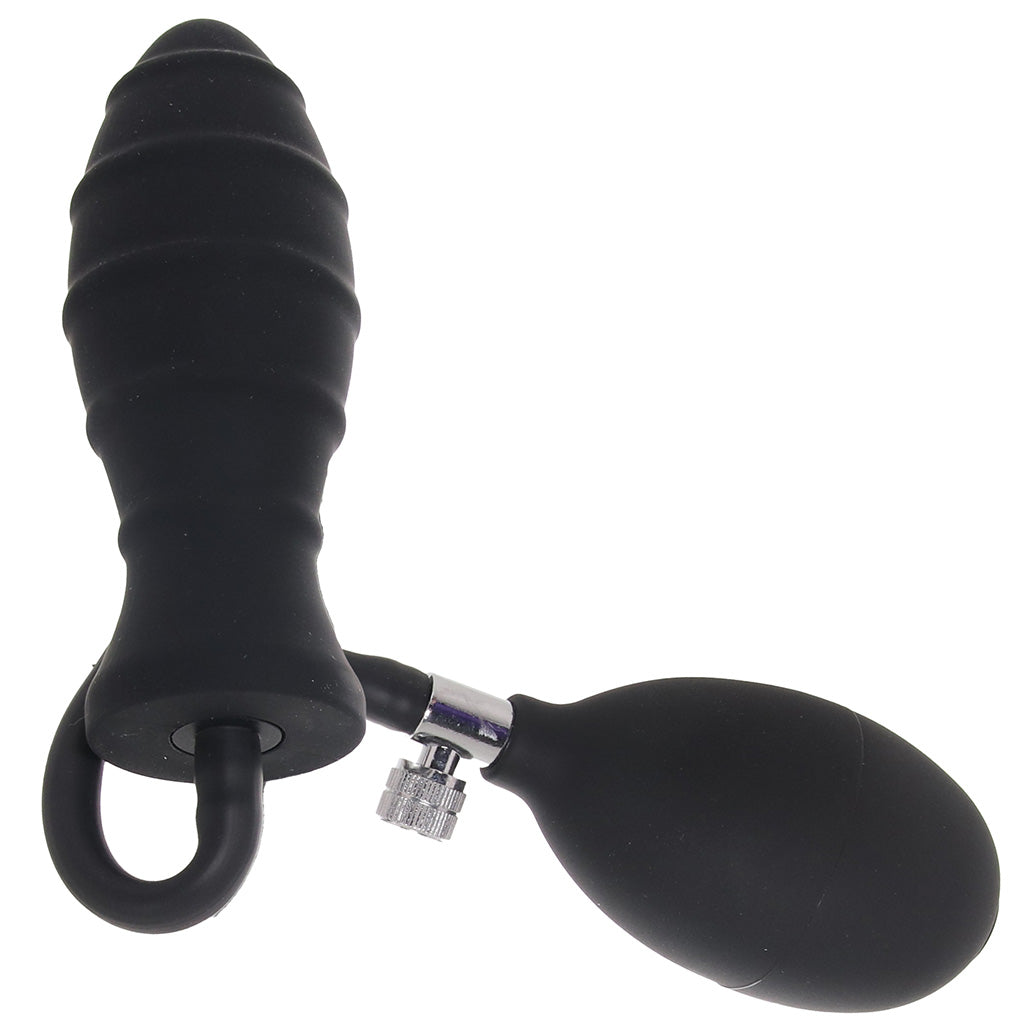 Atomic Inflatable Intermediate Butt Plug - Tophatter's Adult Sex Toys Online Anal Sex Toys > Butt Plugs - Tophatter Daily Deals