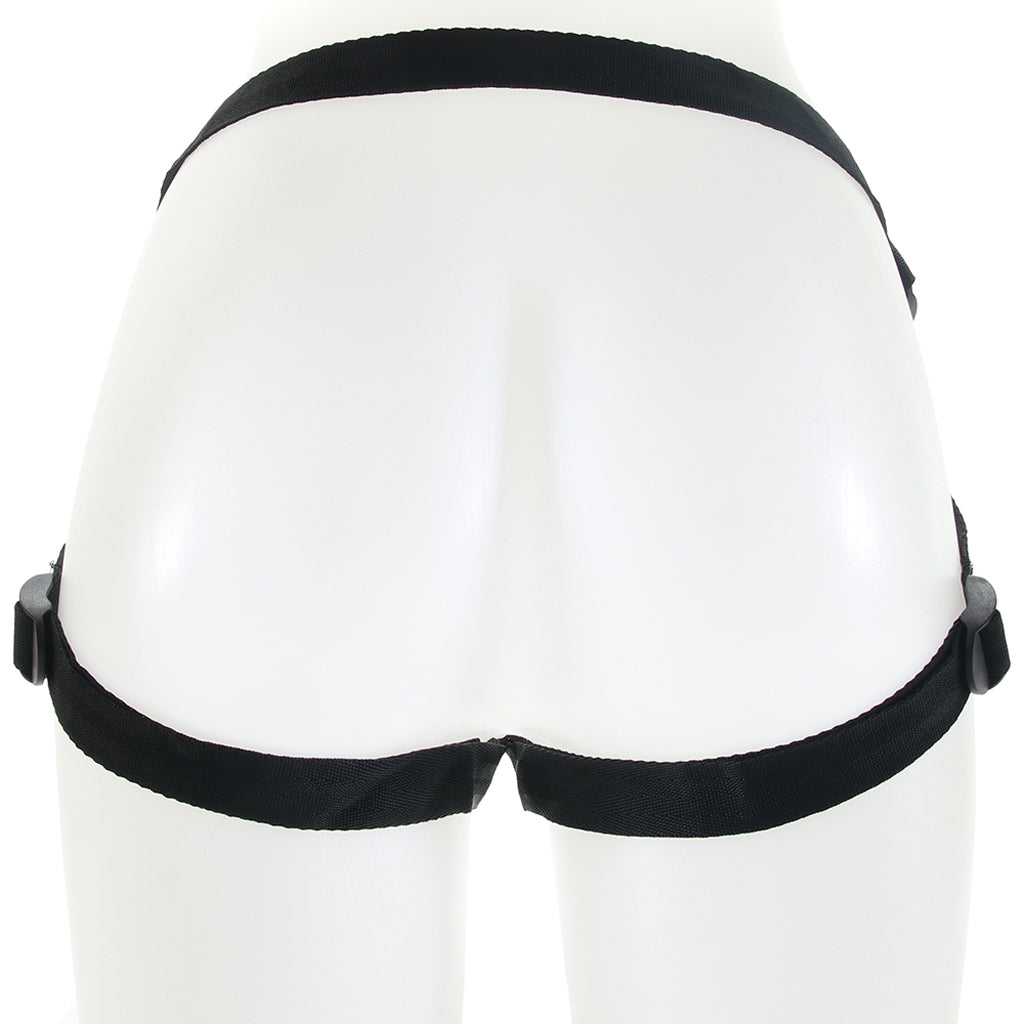 Velvet Vibrating Bullet Harness in Black Dildo Sex Toys > Strap-On and Harnesses - Tophatter Daily Deals