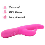Posh 10-Function Silicone Teasing Tickler Vibe in Pink Vibrators > Rabbit Vibrators - Tophatter Daily Deals