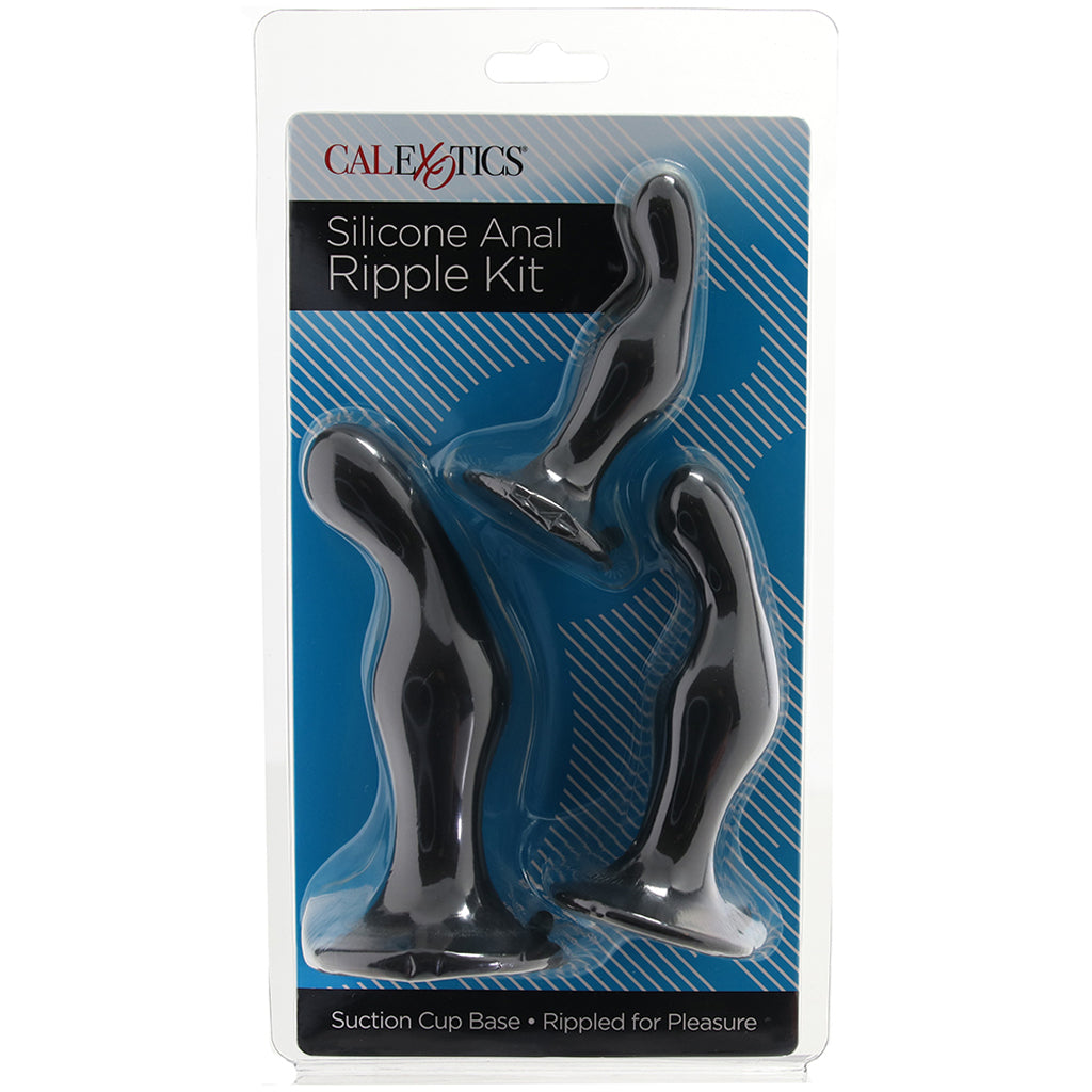 Silicone Anal Ripple Probe Kit - Tophatter's Adult Sex Toys Online Anal Sex Toys > Butt Plugs - Tophatter Daily Deals