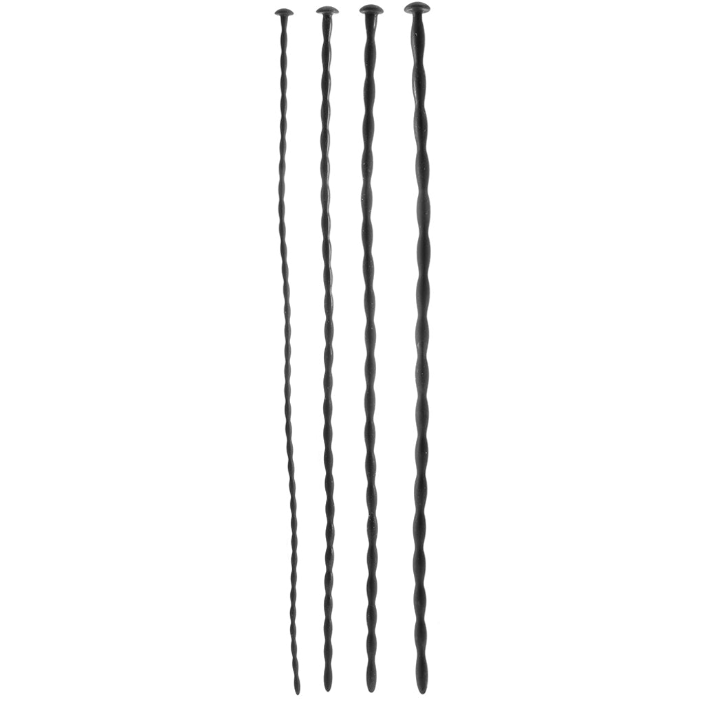 Ouch! Beginner Silicone Spiral Screw Sounding Set - Tophatter's Adult Products Bondage and Fetish > Cock and Ball Devices - Tophatter Daily Deals