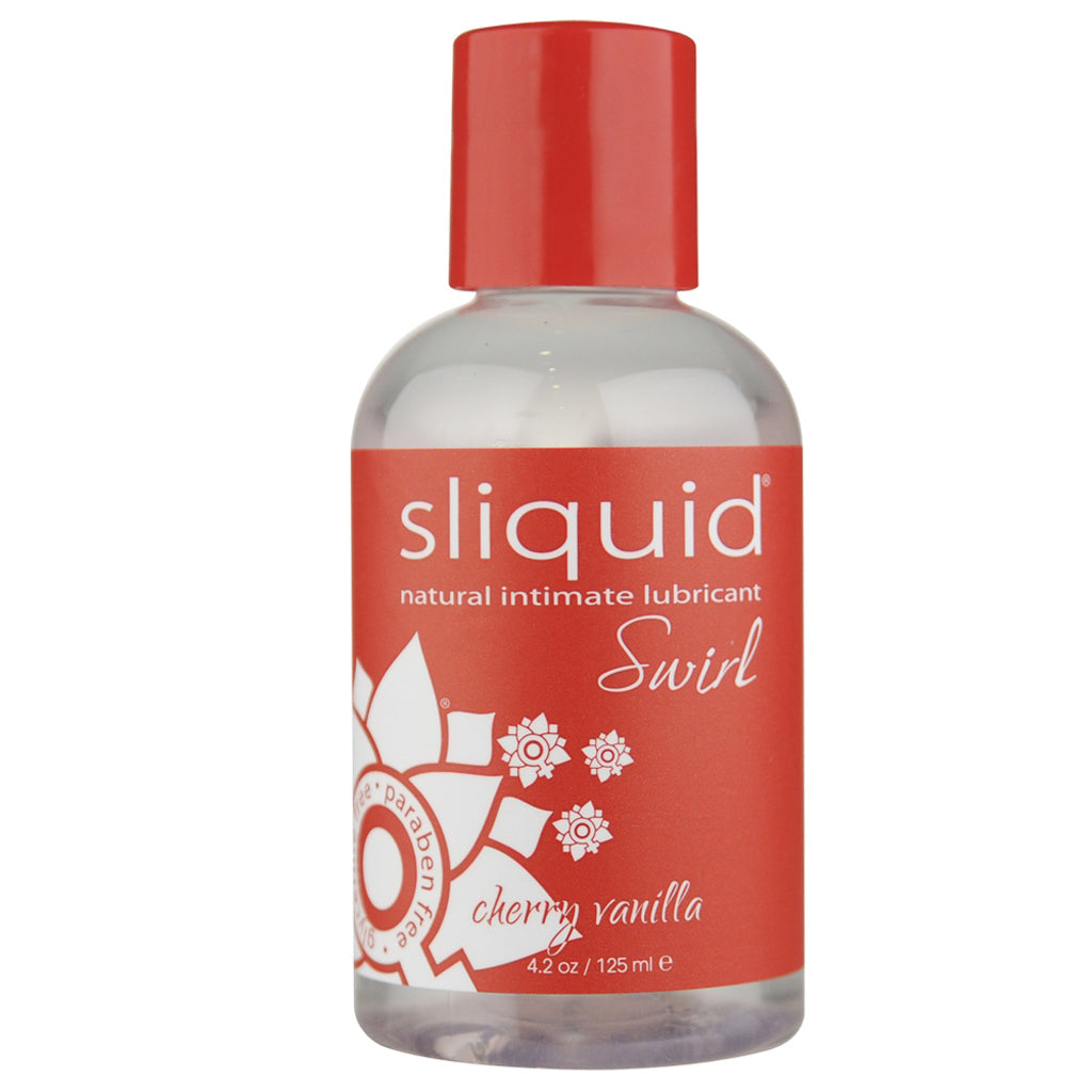 Swirl Flavored Lube 4.2oz/125ml in Cherry Vanilla Lubes and Lotions > Flavored Sex Lubes - Tophatter Daily Deals