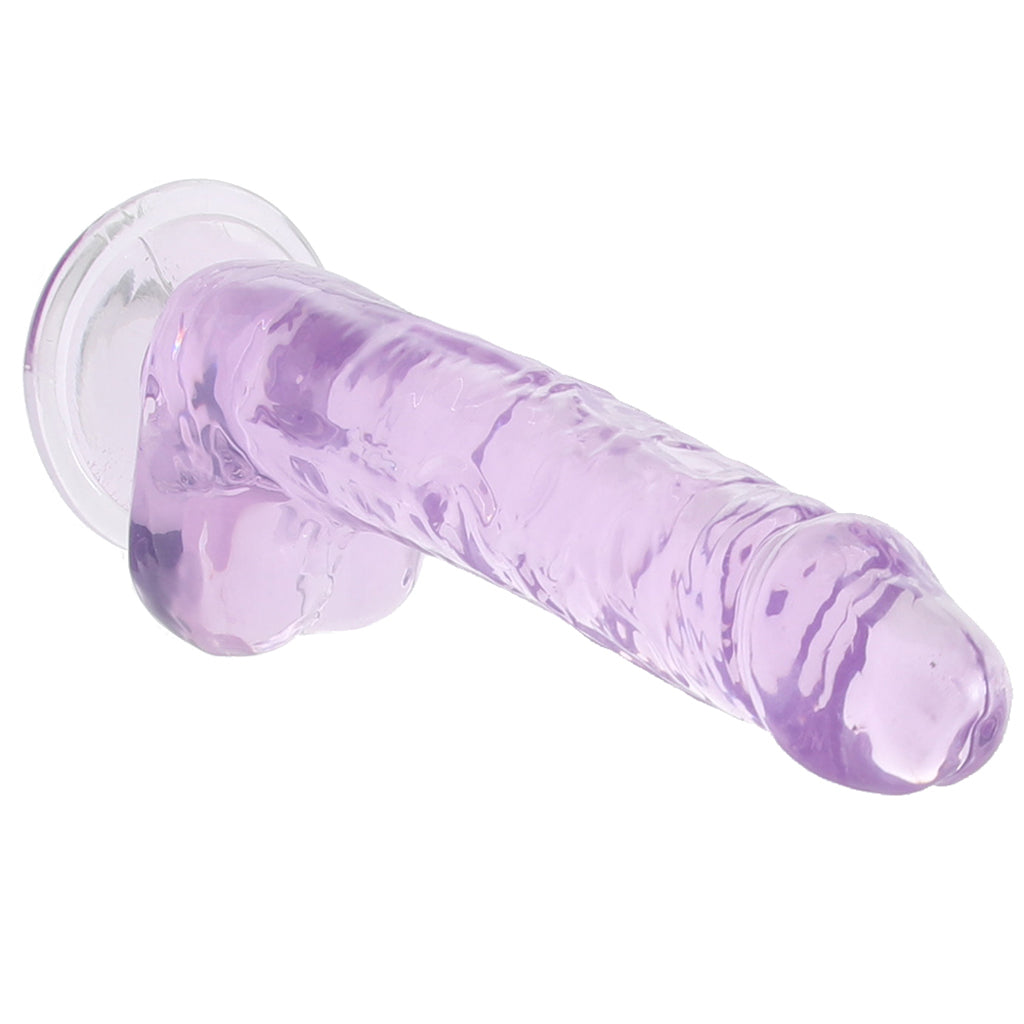 Naturally Yours 7 Inch Crystalline Dildo in Amethyst - Tophatter's Adult Products Dildo Sex Toys > Realistic Dildos - Tophatter Daily Deals