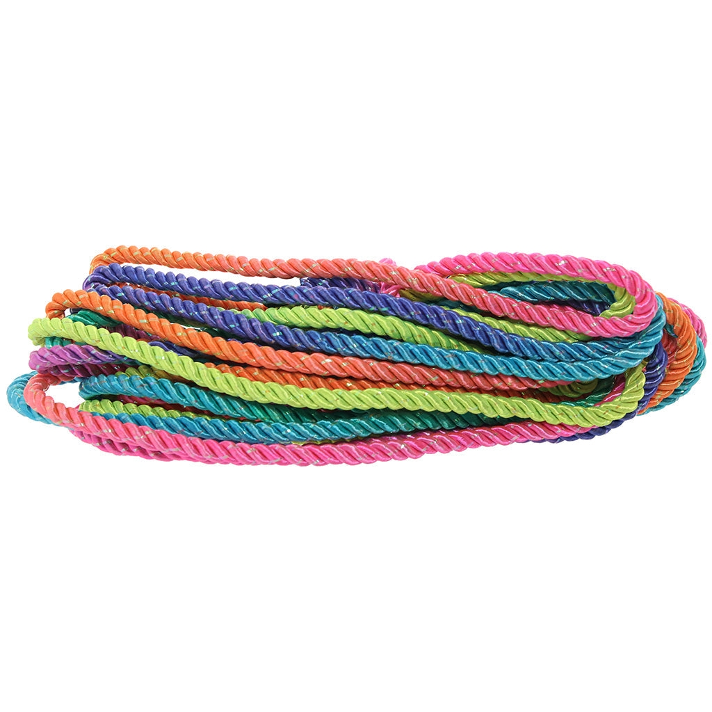 Ouch! 32.8'/10m Bondage Rope in Vibrant Rainbow - Tophatter's Adult Sex Toys Online Bondage and Fetish > Restraints - Tophatter Daily Deals