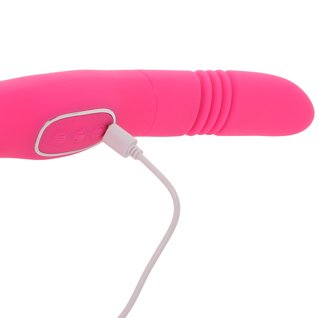 Zena Dual Thrusting Vibe Vibrators > G-Spot Vibrators - Tophatter Daily Deals