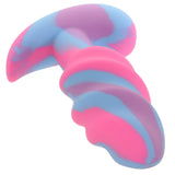 Creature Cocks Unicorn Swirl Silicone Butt Plug in Small - Tophatter's Adult Sex Toys Online Anal Sex Toys > Butt Plugs - Tophatter Daily Deals