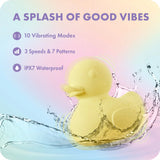 Play With Me Splash Ducky Vibe - Tophatter's Vibrator Deals Online Vibrators > Clitoral Stimulators - Tophatter Daily Deals