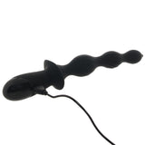 Ass-Station Deep Dive Beaded Anal Vibe - Tophatter's Adult Sex Toys Online Anal Sex Toys > Anal Vibrators - Tophatter Daily Deals
