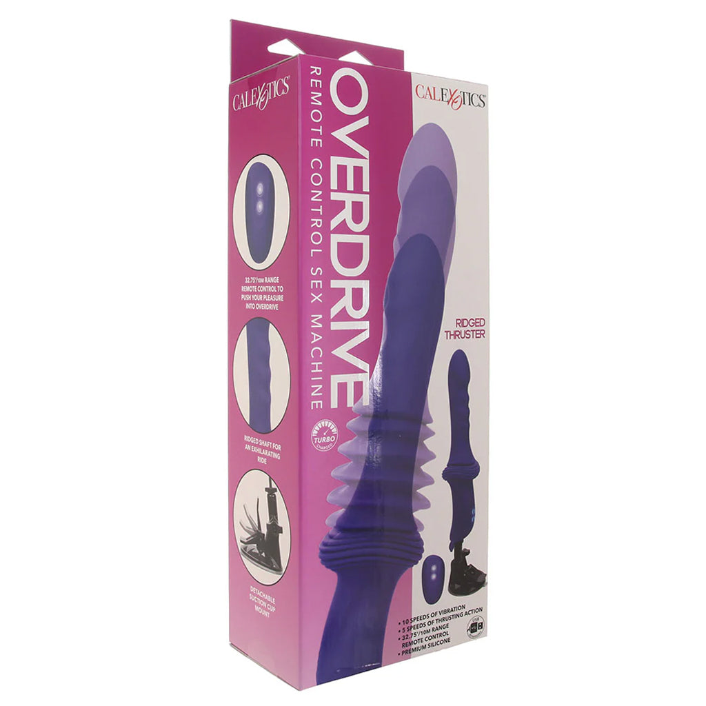 Overdrive Ridged Thruster Sex Machine Vibrators > G-Spot Vibrators - Tophatter Daily Deals