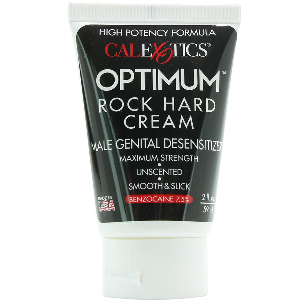 Optimum Rock Hard Cream in 2oz Lubes and Lotions > Sexual Stimulants - Tophatter Daily Deals