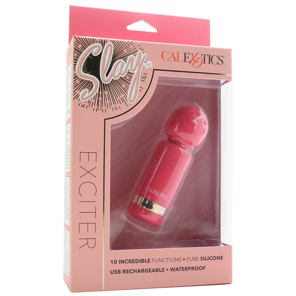 Slay Exciter Mini Massager Vibe in Peach Vibrators > Clitoral Stimulators - Tophatter Daily Deals