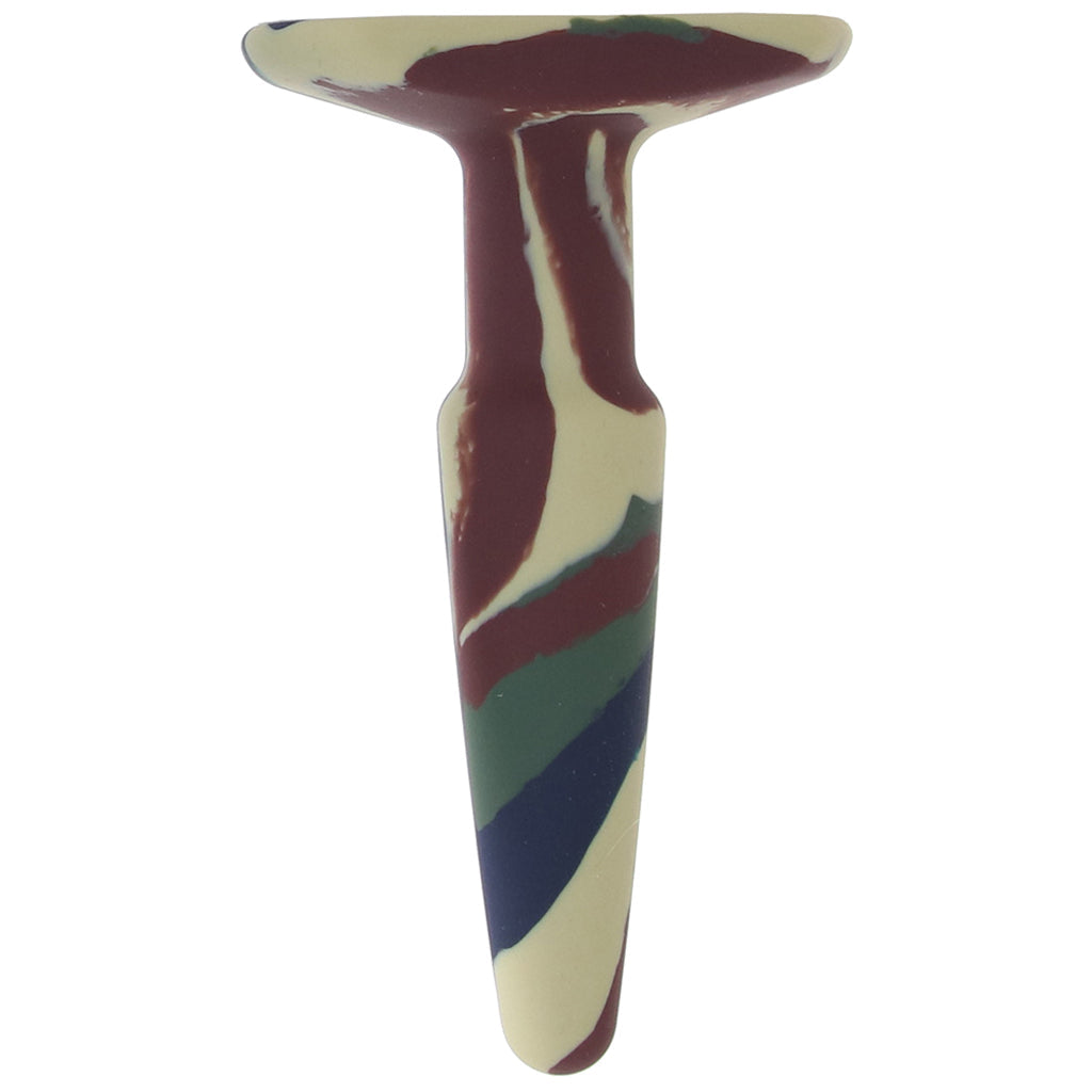 A-Play Groovy 4 Inch Anal Plug in Camo Anal Sex Toys > Butt Plugs - Tophatter Daily Deals