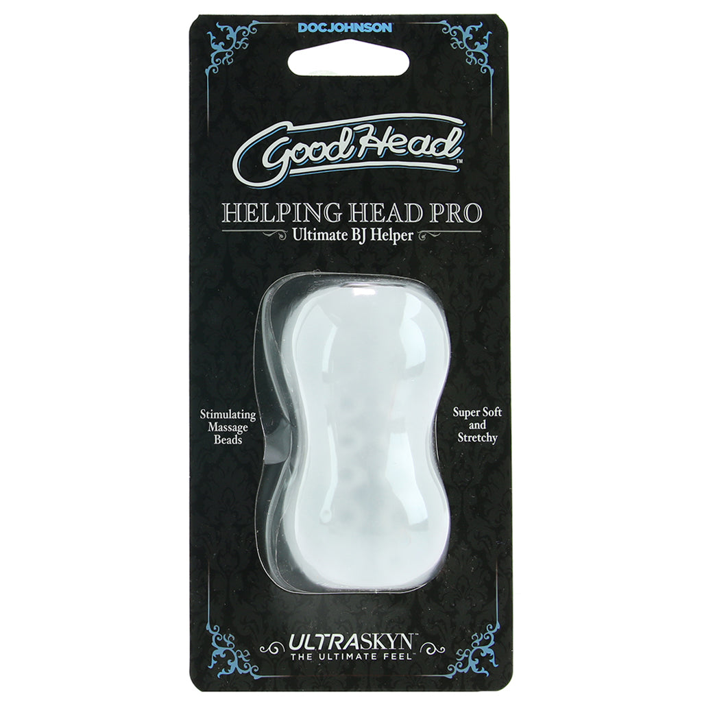 Helping Head ULTRASKYN Pro Stroker in Frost - Tophatter's Adult Products Male Masturbators > Discreet Masturbators - Tophatter Daily Deals