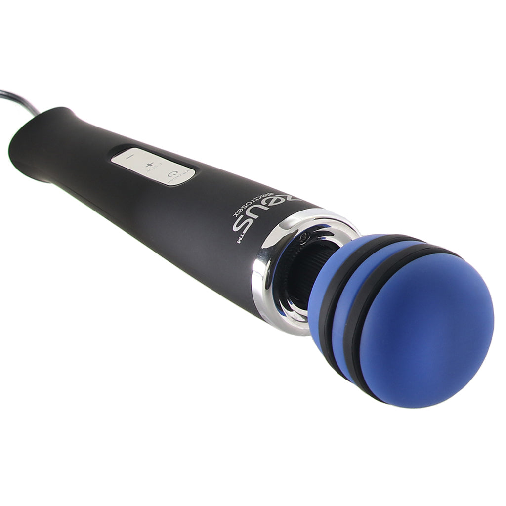 Zeus Blue Arc Plug In E-Stim Vibrating Wand - Tophatter's Adult Products Vibrators > Wands - Tophatter Daily Deals