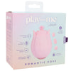 Play With Me Romantic Rose Vibe Vibrators > Clitoral Stimulators - Tophatter Daily Deals