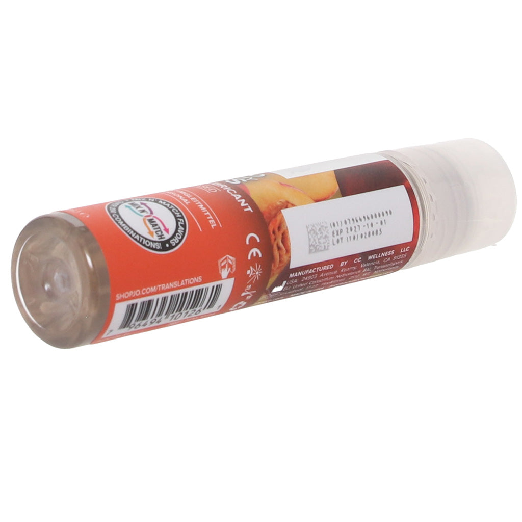 H2O Flavored Lube 1oz/30ml in Peachy Lips - Tophatter's Adult Products Lubes and Lotions > Flavored Sex Lubes - Tophatter Daily Deals