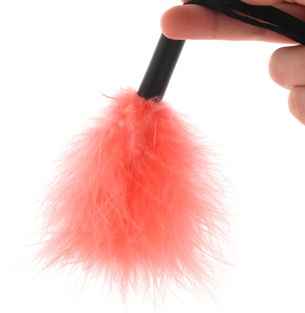 S&M Peaches 'n CreaMe Wrist Feather Ticker in Peach Sensual Love > Ticklers & Teasers - Tophatter Daily Deals