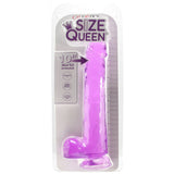 Size Queen 10 Inch Jelly Dildo in Purple Dildo Sex Toys > Realistic Dildos - Tophatter Daily Deals