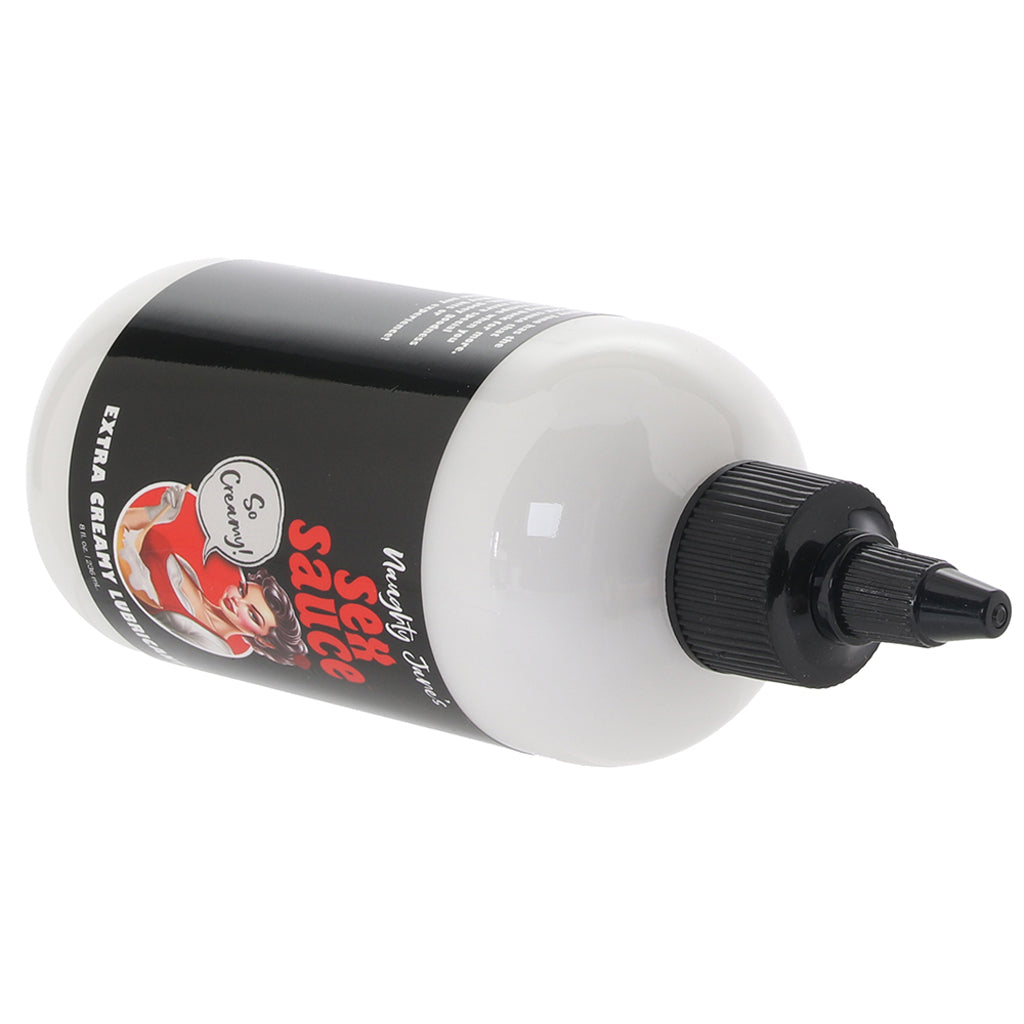 Naughty Jane's Sex Sauce Extra Creamy Lubricant in 8oz/236m Lubes and Lotions > Water Based Sex Lubes - Tophatter Daily Deals