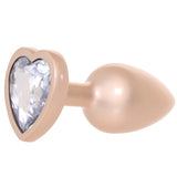 Booty Bling Gold Metal Jewelled Butt Plug in Small Anal Sex Toys > Butt Plugs - Tophatter Daily Deals