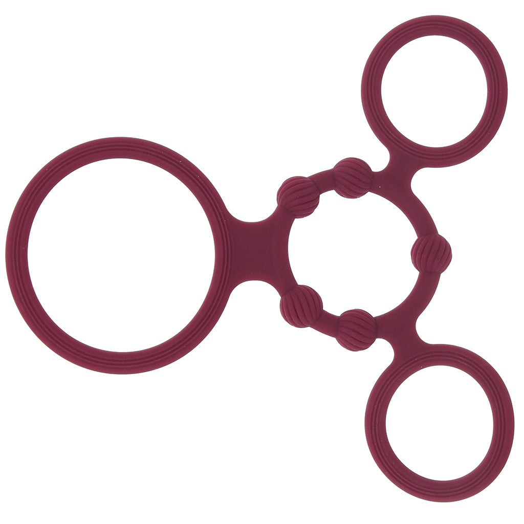 Enhancer Quad Cock Ring - Tophatter's Adult Sex Toys Online Shop by Brand > Nasstoys - Tophatter Daily Deals