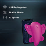 Love Distance Reach App Controlled Wearable Vibe Vibrators > Wearable & Panty Vibrators - Tophatter Daily Deals