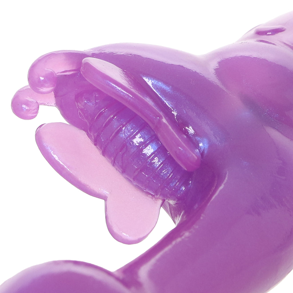 Platinum Edition Butterfly Kiss Vibe in Purple - Tophatter's Adult Sex Toys Online Vibrators > G-Spot Vibrators - Tophatter Daily Deals