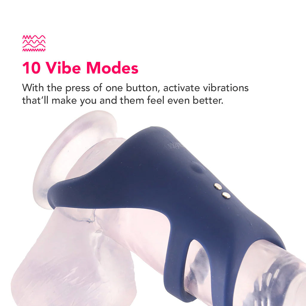 Viceroy Rechargeable Triple Cock Cage - Tophatter's Vibrator Deals Online Cock Rings - Tophatter Daily Deals