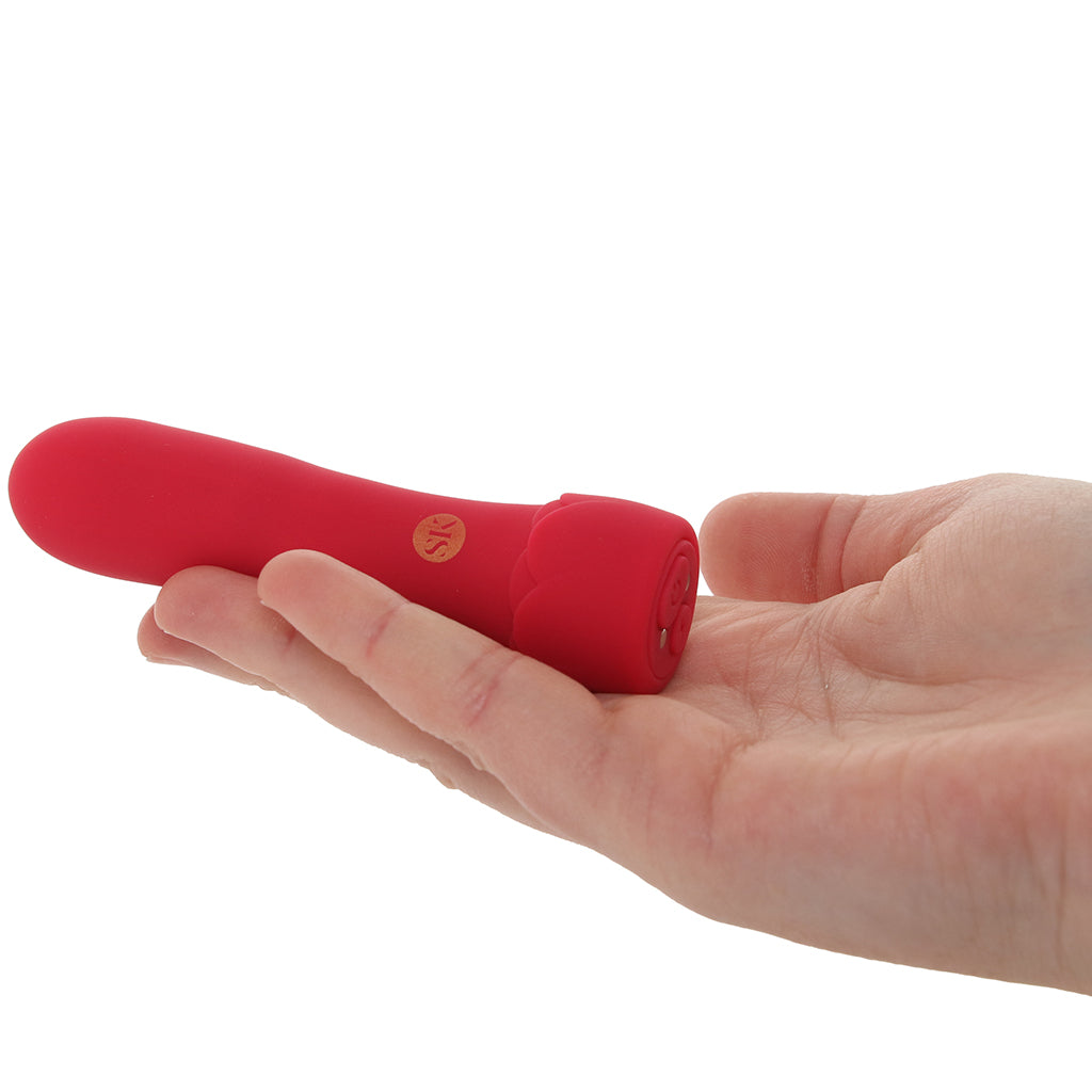 Secret Kisses Rosegasm Floral Boost Bullet Vibe Vibrators > Bullet and Egg Vibrators - Tophatter Daily Deals