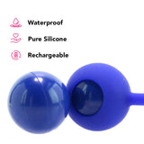 Dual Rockin' Rim Enhancer Cock Ring in Blue Cock Rings - Tophatter Daily Deals