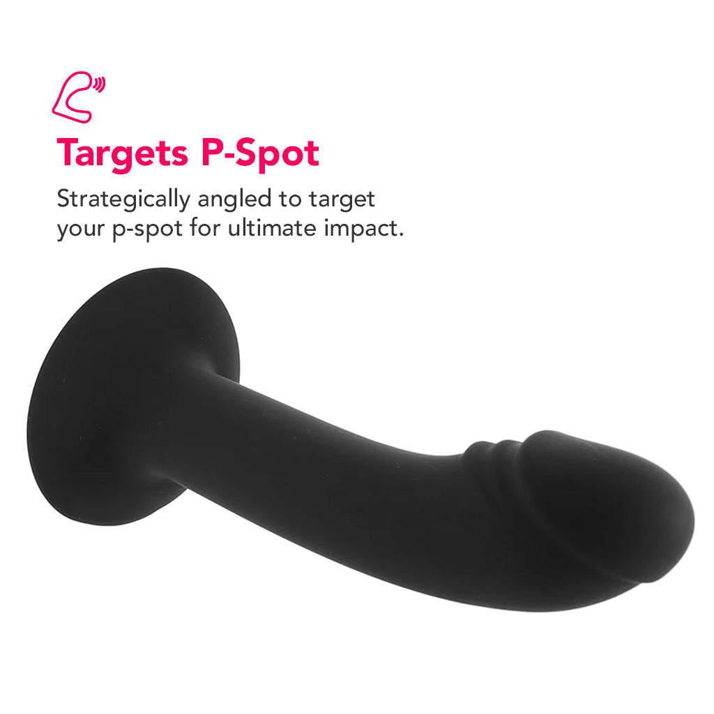 Silicone Curved Anal Stud Probe Dildo Sex Toys > Anal Dildos - Tophatter Daily Deals