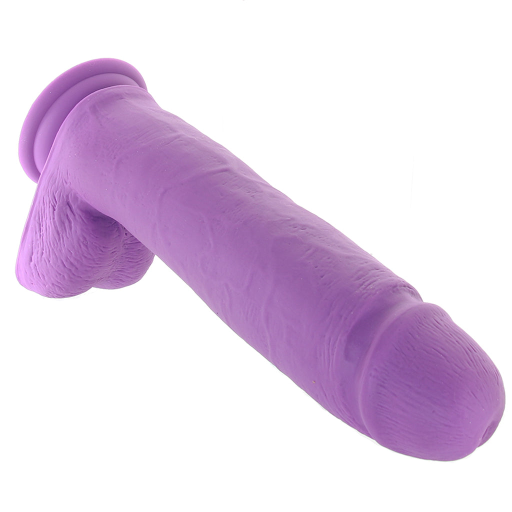 Neo Elite 8 Inch Silicone Dual Density Cock in Purple Dildo Sex Toys > Realistic Dildos - Tophatter Daily Deals