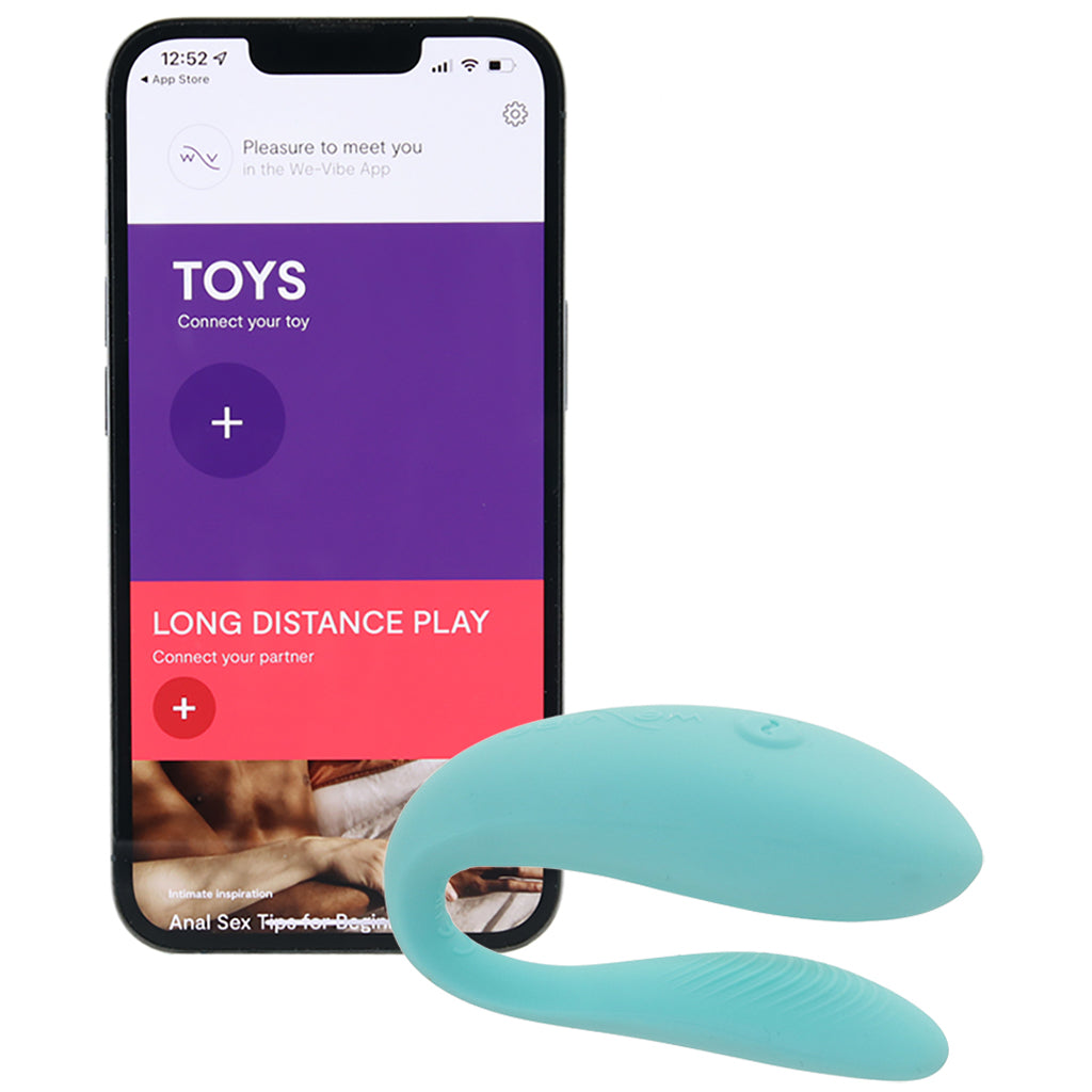 We-Vibe Sync Lite Couple's Vibe in Aqua - Tophatter's Vibrator Deals Online Vibrators > G-Spot Vibrators - Tophatter Daily Deals