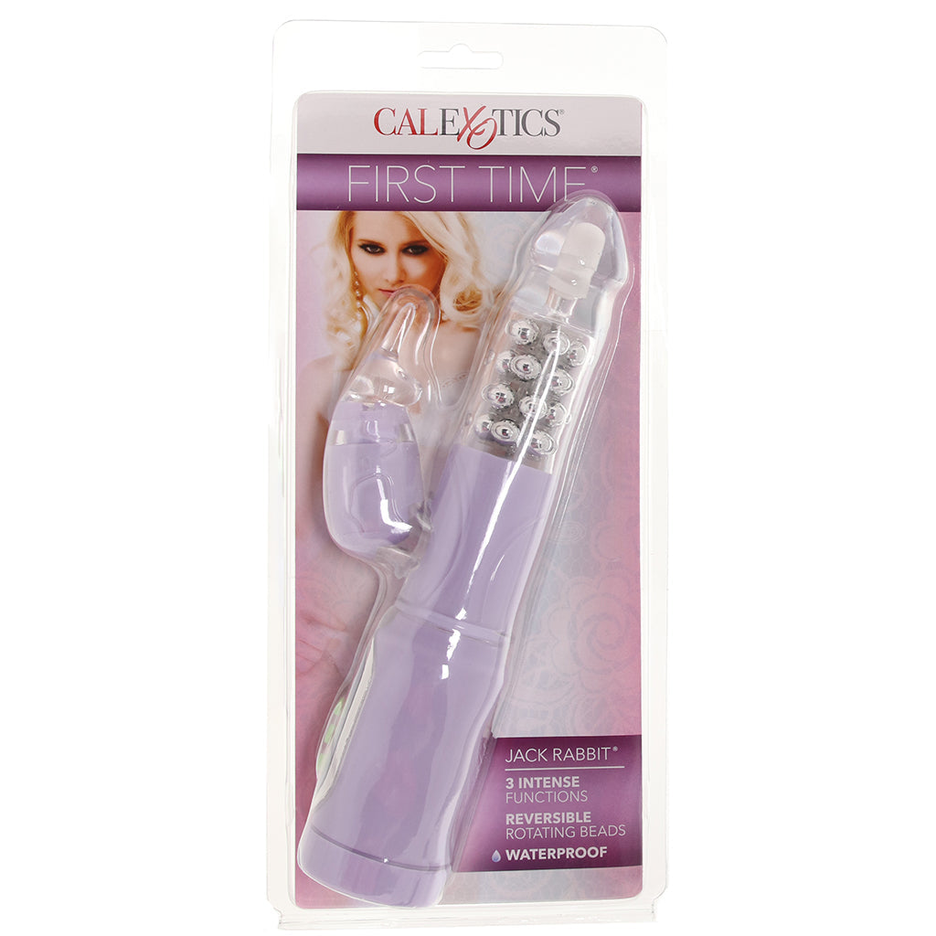 First Time Jack Rabbit Vibe in Purple - Tophatter's Adult Sex Toys Online Vibrators > Rabbit Vibrators - Tophatter Daily Deals