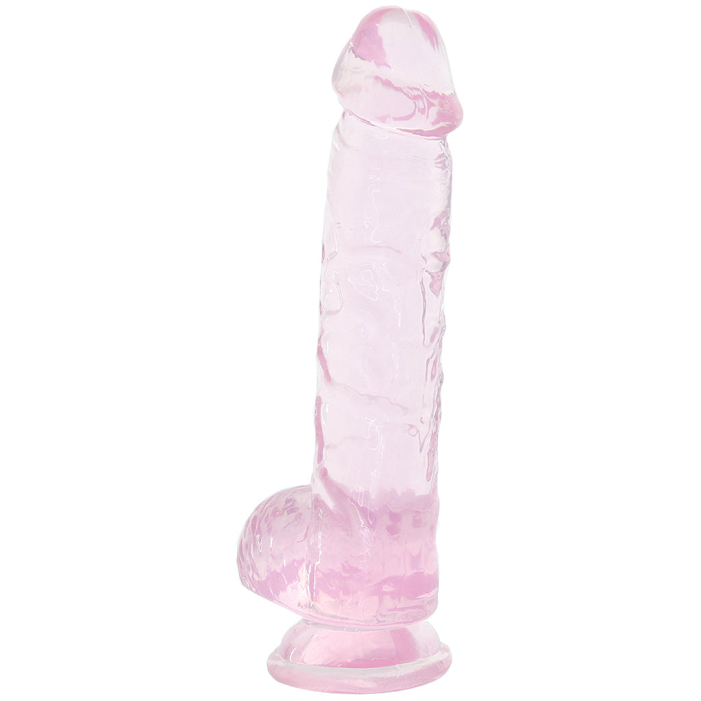 Naturally Yours 6 Inch Crystaline Dildo in Rose - Tophatter's Adult Products Dildo Sex Toys > Realistic Dildos - Tophatter Daily Deals
