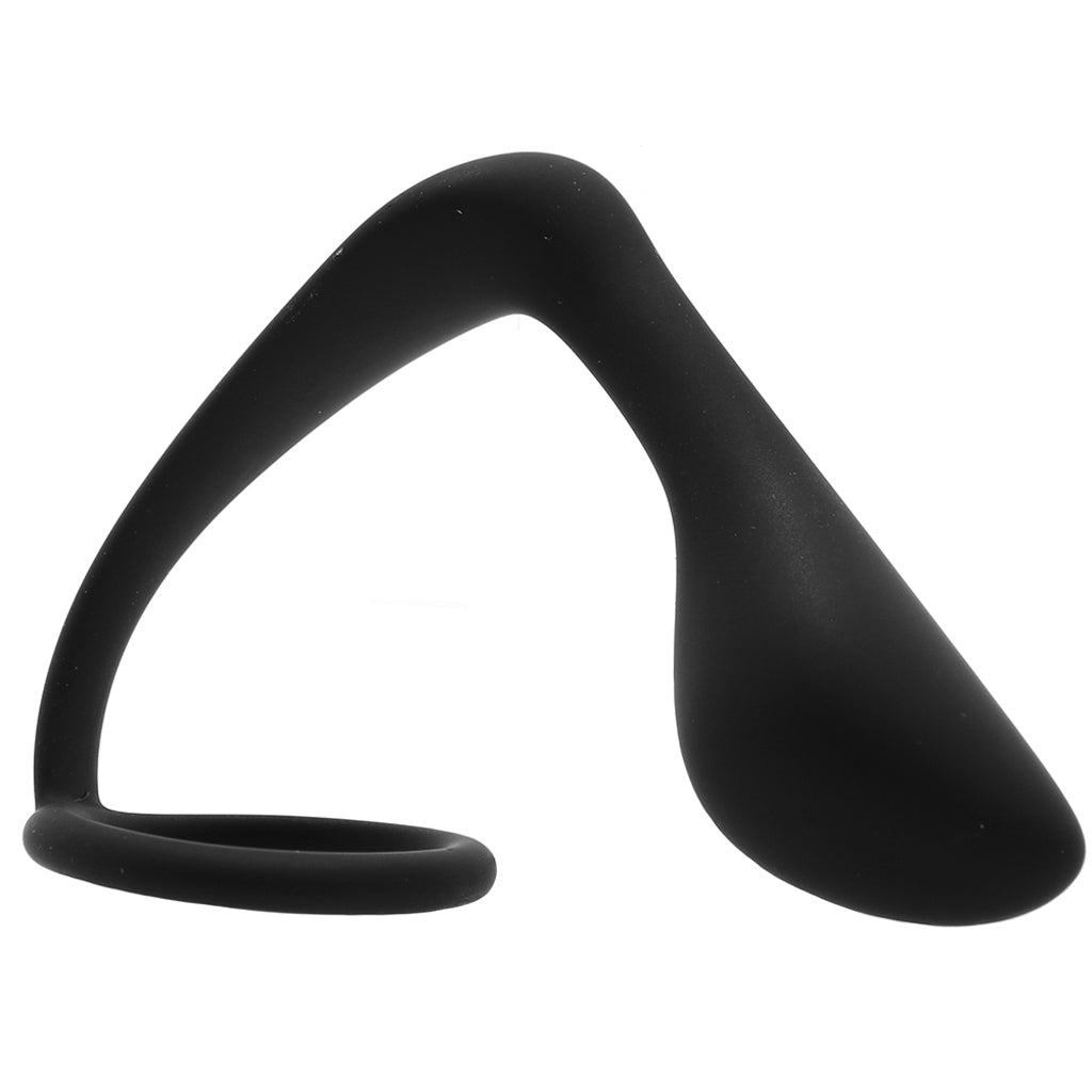 Cock Ring with P-Spot Plug - Tophatter's Adult Products Anal Sex Toys > Prostate Massagers - Tophatter Daily Deals