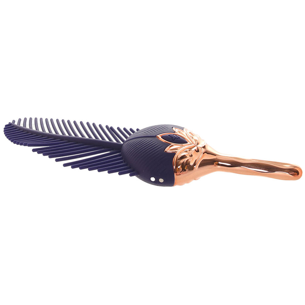 Master Series The Tickler Silicone Feather Vibe - Tophatter's Adult Sex Toys Online Vibrators > Clitoral Stimulators - Tophatter Daily Deals