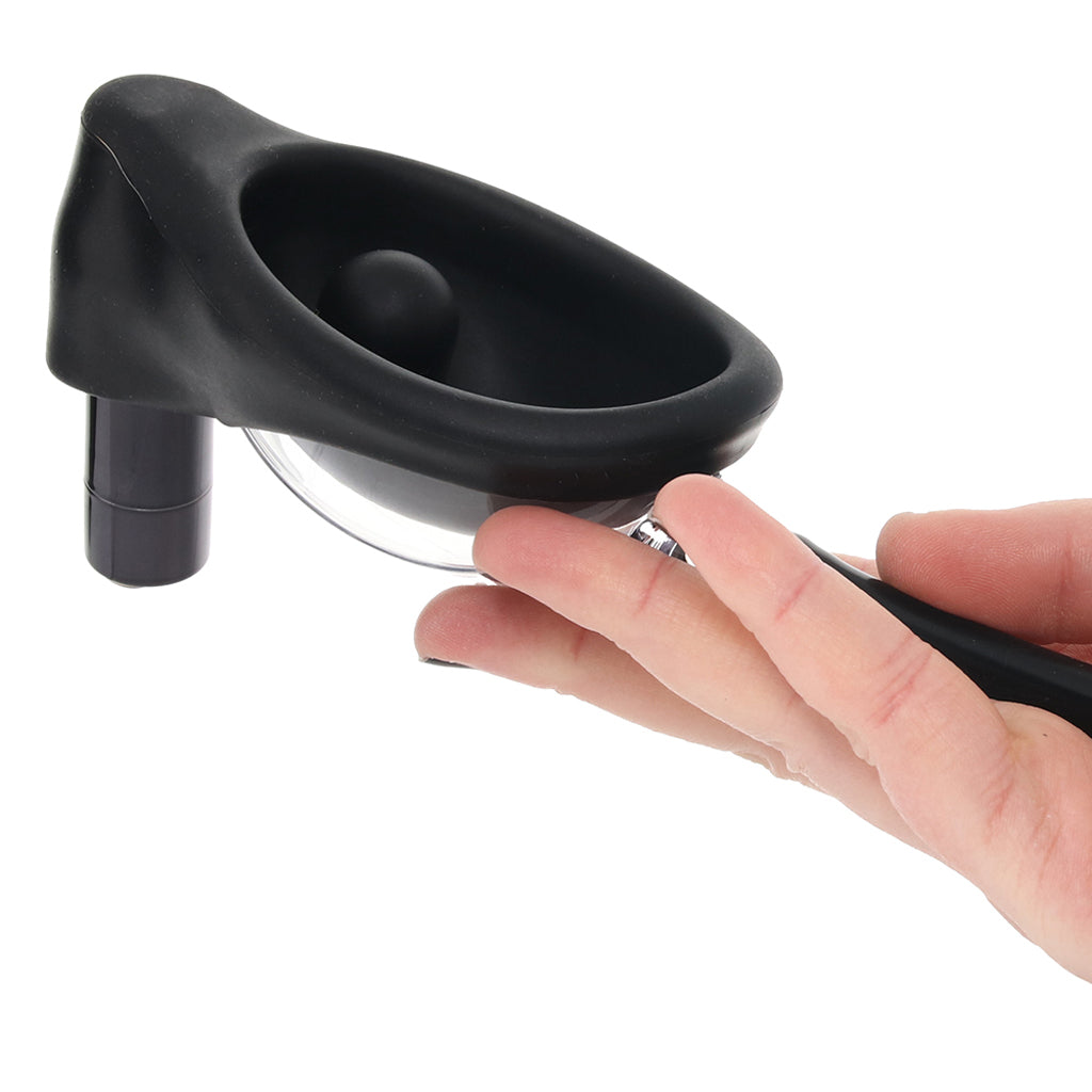 Size Up Vibrating Mini Pussy & Clitoral Pump Vibrators > Clitoral Suction & Stimulation - Tophatter Daily Deals