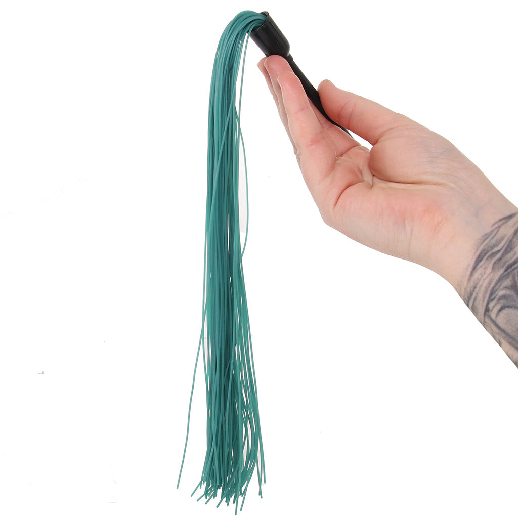 Sex & Mischief Indica Feather and Silicone Tickler Bondage and Fetish > Whips and Crops - Tophatter Daily Deals