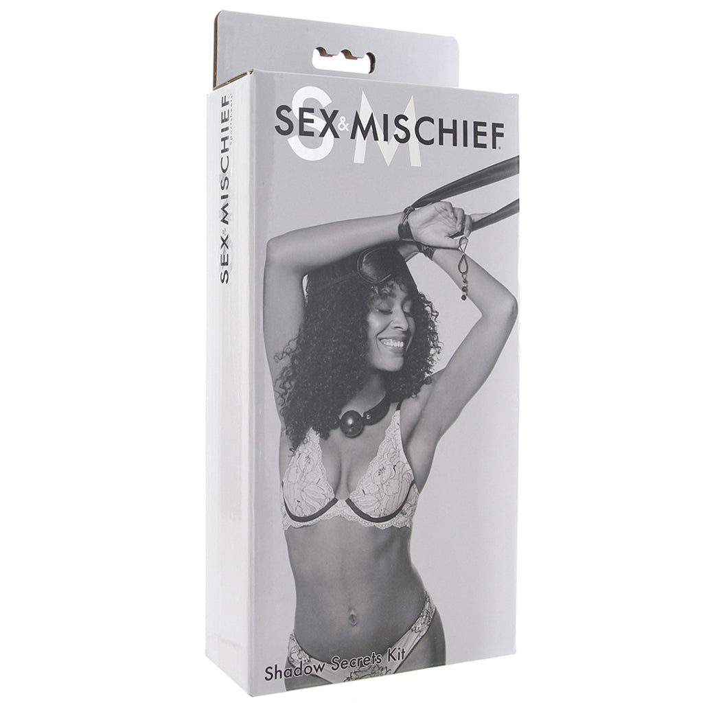 Sex & Mischief Shadow Secrets Kit Bondage and Fetish > Starter BDSM Kits - Tophatter Daily Deals